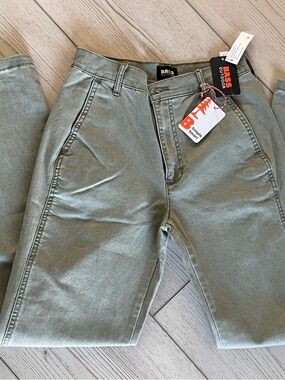 BASS Outdoor Women's Straight Leg Pants in Olive